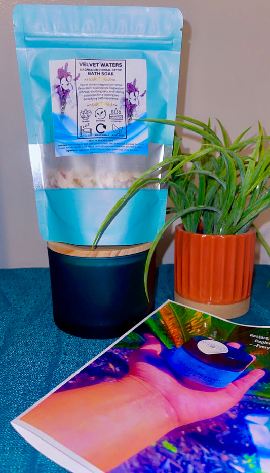 Velvet Waters Magnesium Herbal Detox Bath Soak
